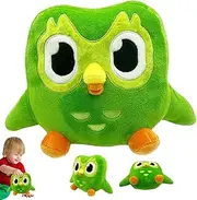 Green Owl Plush, Green Owl Plush Toy, 20 cm Owl Soft Toy, Owl Plush Toy, Duo Plush Toy, Cartoon Owl Throw Pillow Plush, Stuffed Owl Toy, Soft Owl Stuffed Animal, Soft Birthday Gifts Children