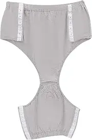 [FBIEE88TR] Men's Briefs Underwear Solid Color Comfortable Underwear Full Open Adhesive Briefs Thongs(Coffee,X-Large)