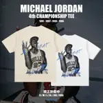 [TPAC] 🇺🇸 美式街頭MICHAEL JORDAN THE GOAT 四冠王 嘻哈 TEE短袖