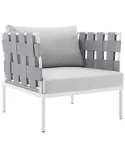 Modway Harmony Sunbrella Outdoor Patio Aluminum Armchair
