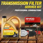 Ryco Transmission Filter + SYN Fluid Kit for Chrysler Lebaron Neon JA SE LX 4Cyl