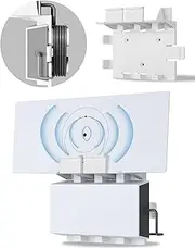 Fit for Starlink Gen 3 Router Wall Mount, 3-in-1 Mesh Router, Starlink Generation 3 Power Supply and Cable Mounting Kit Accessories Compatible with Starlink V3&Gen3 with Cable Storage