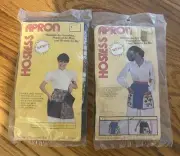 Hostess Aprons Vtg. Artistic Creations, Inc. Lot of 2. New/ Sealed
