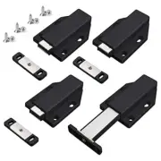 Push Heavy Duty 4 Pack Push to Open Cabinet Hardware Magnetic Contact1361
