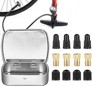 Cycle Inflator Adapter,Cycle Accessories Air Pump Needle Set - Air Compressor Accessories Replacement for Car, Auto, Motorcycle, Vehicle