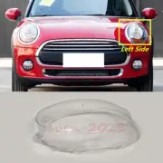 Left Side Headlight Cover Clear Pc+Sealant Glue For Mini F55 F56 F57 2014-2018 (for: Mini)