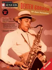 Dexter Gordon Jazz Play Along Book and CD Sheet Music NEW 000843061