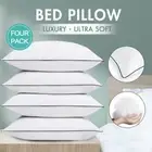 HOTEL Quality Standard Queen King 2/4 Packs Pillows Medium Firm Bedding Pillows
