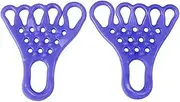 Generic Elastic Toe Stretcher Foot Stretchy Belt with Bump Massage Points Toe Spacer 5 Toes Spreader Straightener for Overlapping Hammer Toes