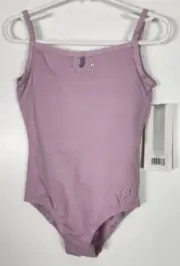 Danskin Dance Girls Size I (6x-7) Lavender Keyhole Leotard NWT
