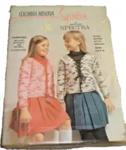 Columbia Minerva SPRITES Sweater Kit Child 4-10 Nantuk Spectra Loden Green Orlon