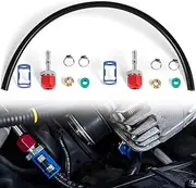 800-673 A/C Line Splice Connector Splicer Coupler Kit for 5/16" Line with No.6 Hose - Heavy-Duty Easy Install AC Air Conditioning Line Repair Kit