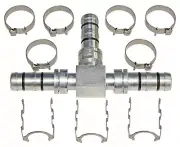 70R8288 RD-5-11838-1P AC Hose Fitting EZ Clip #8 Tee Splicer fits Red Dot