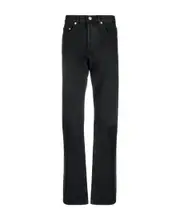 A.P.C. Mid-Rise Straight-Leg Jeans 33,34,35,27,28,29,30,31,32 Black