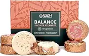 E2H Shower Steamers Aromatherapy Tablets, 6 Grapefruit Shower Bombs for Women for Relieving Stress and Balance Your Mood– Steam Shower Tablets Naturally Scented with Essential Oils