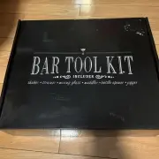 6 PC Bartender Kit, Complete Cocktail Shaker Bar Tools Set -
