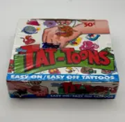 1993 Topps TAT - TOONS Factory Sealed Box - 36 Packs