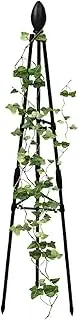 lyanny Trellis for Climbing Plants | Flower Climbing Support - Indoor and Outdoor Plant Support Tower Obelisk Trellis for Vines, Flowers, Rose, Cucumber, Pea