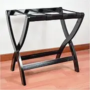 Luggage Rack, Shoe Rack, Luggage Rack Foldable Hotel Rack, Hotel Room Storage Tray Rack, Bedroom Hanger Burlywood
