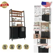 Elegant 4-Tier Laundry Hamper with 2 Removable Bags & Hooks for All Spaces