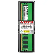 A-Tech 4GB 1Rx8 PC4-17000E ECC UDIMM DDR4 2133 MHz Unbuffered Server Memory RAM