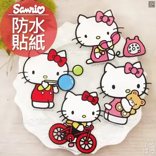 ○日光城。Hello Kitty防水貼紙