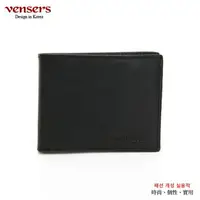 在飛比找樂天市場購物網優惠-【vensers】小牛皮潮流個性皮夾~真皮短夾 素色短夾 對