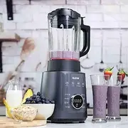 Mealio™ Hot & Cold Blender Professional Countertop Soup Maker & Smoothie Blender In 1! 8 Pre-Set Functions for Mixing, Blending & Cooking for Soups, Baby Food, Healthy Drinks, Smoothies - Black