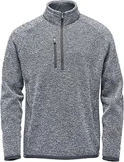 [Stormtech] Mens Avalante Heather Quarter Zip Fleece Top