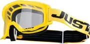 Just1 Vitro Motocross Goggles, black-yellow for Men One Size Black Yellow