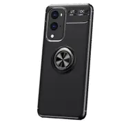 Soft Silicone Magnetic Bracket Case for Oneplus 9 Pro Finger Ring Holder Thin Tpu Anti-knock Back Cover