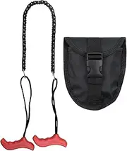 Rope Chain Saw - Pocket Saw with Bag - Portable Folding Survival Tool for Camping Hunting Hiking Outdoor Tree Cutting Pruning Branch Wood Cutting Campfire