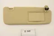 New OEM Toyota Sun Visor Lighted RH Almond 2014-2019 Highlander 74310-0E072