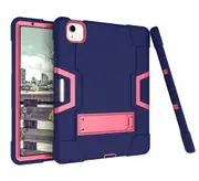 MCC Stylish Shockproof iPad Air 4 10.9" 2020 Case Cover Kids Apple Air4 [Blue+Magenta]