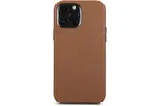 Snap On Wallet Case - Leather - Compatible with Apple iPhone 13/13 Pro - Brown