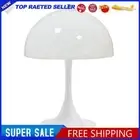 Cordless Touch Mushroom Lamp 3 Colors Dimmable USB Charging LED Lamp (White)