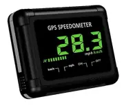 AU HP02 Speedo - Precision LCD GPS Speedometer / Digital Speed Gauge mph | km/h