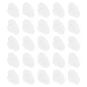 60Pcs Plastic Gears 24 Teeth Plastic Double Gears 24102BA for RC DIY Robot,White