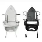 Ironing Board Holder with Hooks Easily Mount for Door Laundry Room Cabinet