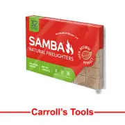 Samba Natural Firelighters 32 Cubes