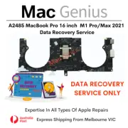 Apple MacBook Pro A2485 16 inch M1 Pro/ Max 2021 Data Recovery Service