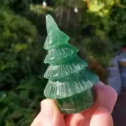 Natural Green Aventurine Tree Prosperity Wealth Hand Carved Healing Crystal Tree