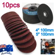 5" 125/100mm Angle Grinder Metal Grinding Discs Wheel Steel Inox Cutting Sanding