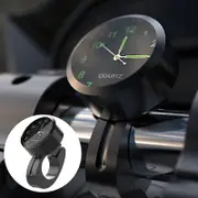 Waterproof Bike Watch Glow In Dark Clock Motorcycle Alluminum Alloy Dial Mini For Mounting Bicycle Handlebar Dropship Black