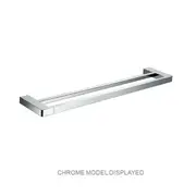Axus Eneo Contract Double Towel Rail - Satin Nickel