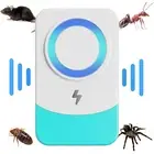 Electronic Pest Reject Control Ultrasonic Repeller Home Bug Rat Spider Roaches