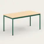 [Recess] Everyday Desk, Large - 150W x 75D x 75H (cm) / Maple / Forest Green