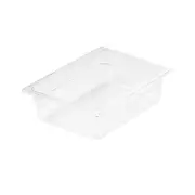 SOGA 150mm Clear Gastronorm GN Pan 1/2 Food Tray Storage