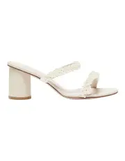 [PINK INC] Scarlet Sandals in Ivory