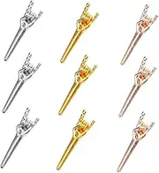 ERINGOGO 9Pcs Multifunctional Score Pegs Unique Finger Gesture Design Resin Pegs for Card Games and Board Game Score Tracking